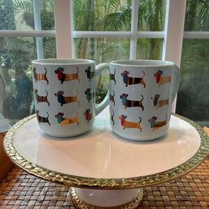 Cute Dachshund Coffee Mugs (2)